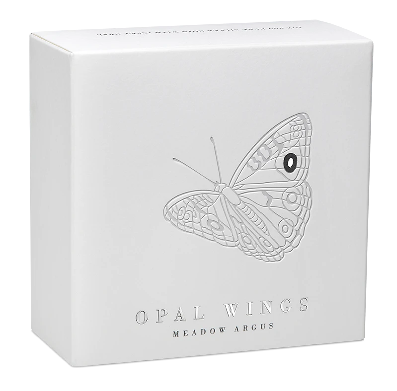 2026 $2 Niue Australian Opal Wings Meadow Argus 1oz Proof Ag999