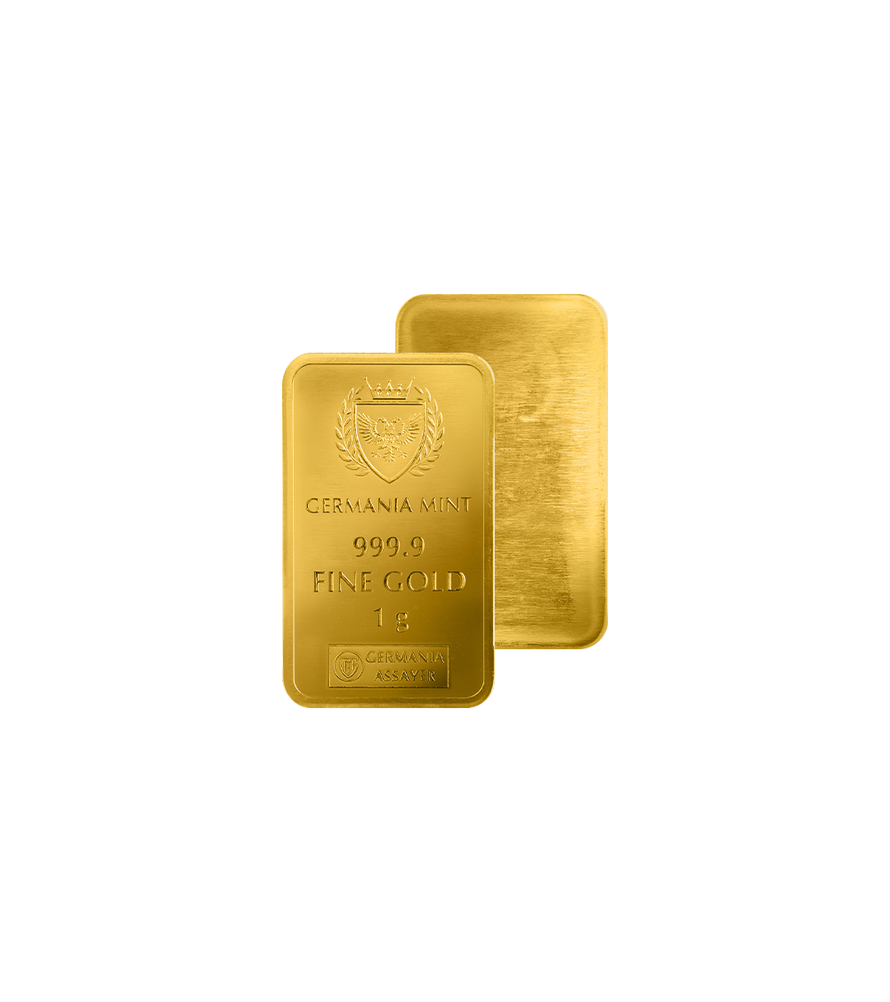 Germania Mint 999.9 1g Gold bar
