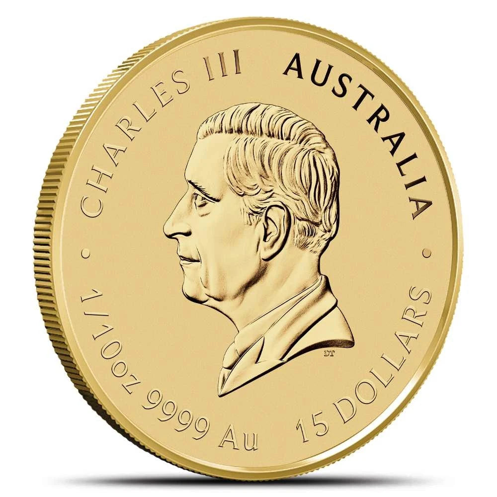 2027 Australian Lunar Series III Year of the Goat 1/10oz Gold Bullion Coin