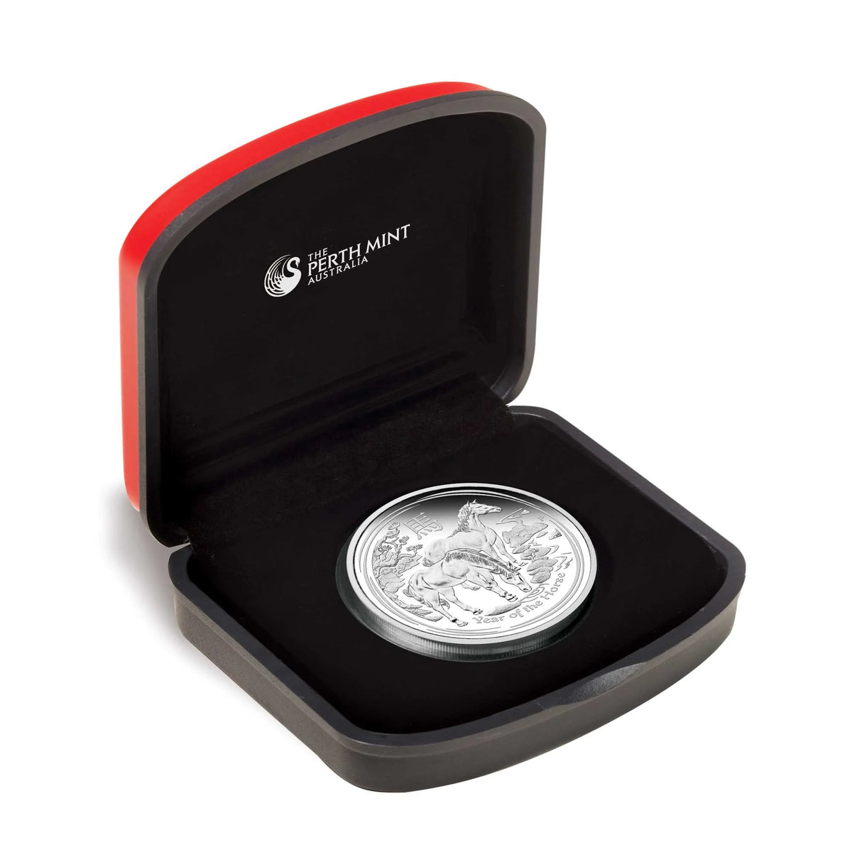 2014 Australian Lunar Series II Year of the Horse 1/2oz Silver Proof Coin