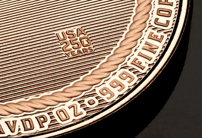 Scottsdale Cowboy with 250th Privy 1 oz Copper Round