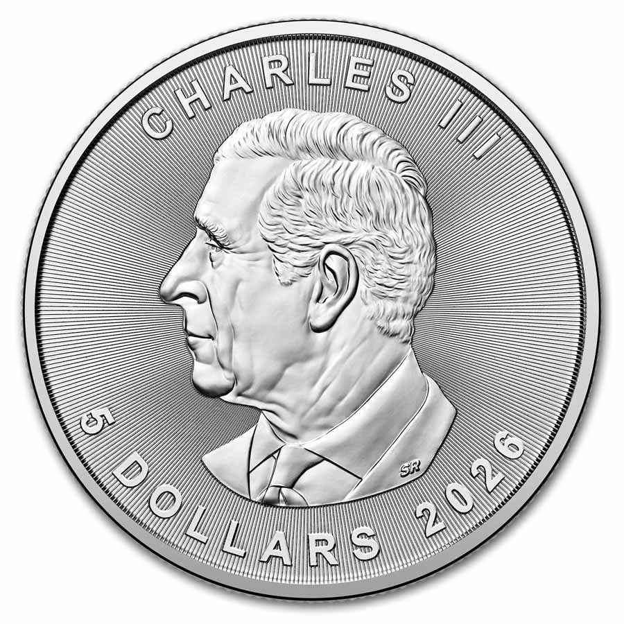 2026 Canada 1 oz Silver Maple Leaf BU