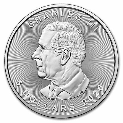 2026 Canada 1 oz Silver Maple Leaf BU