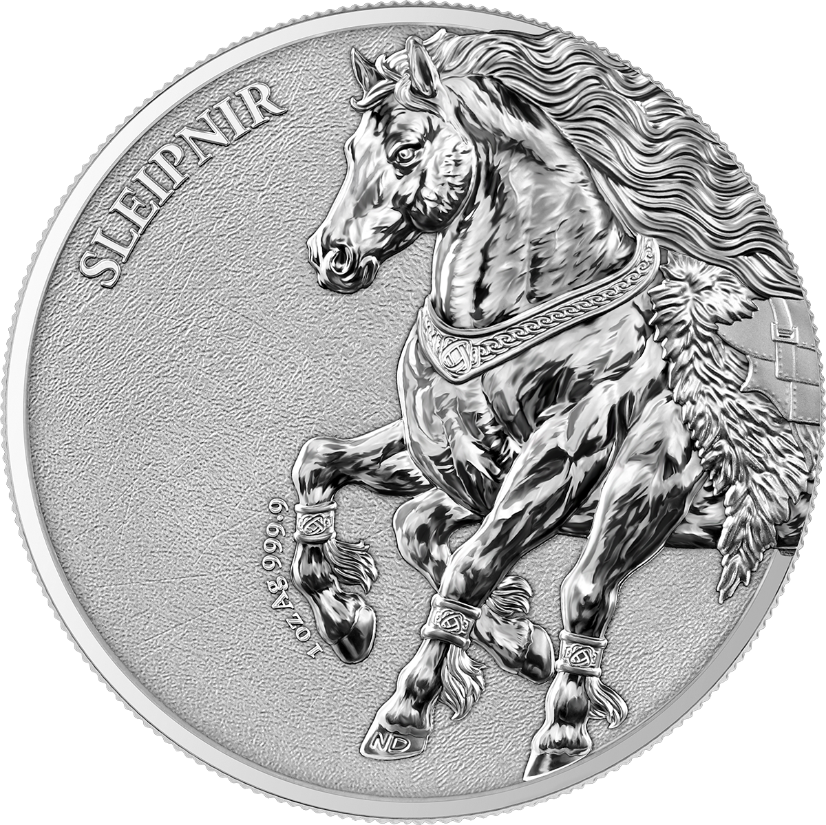 2026 5 mark Sleipnir 1 oz 999.9 Ag