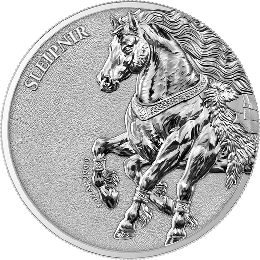 2026 5 mark Sleipnir 1 oz 999.9 Ag