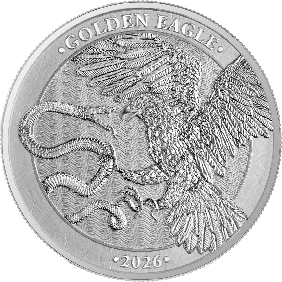 2026 Malta Golden Eagle 5 Euro 1 oz Silver BU