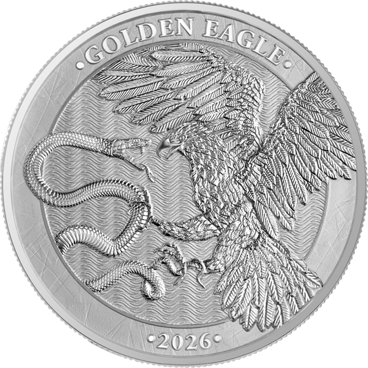 2026 Malta Golden Eagle 5 Euro 1 oz Silver BU