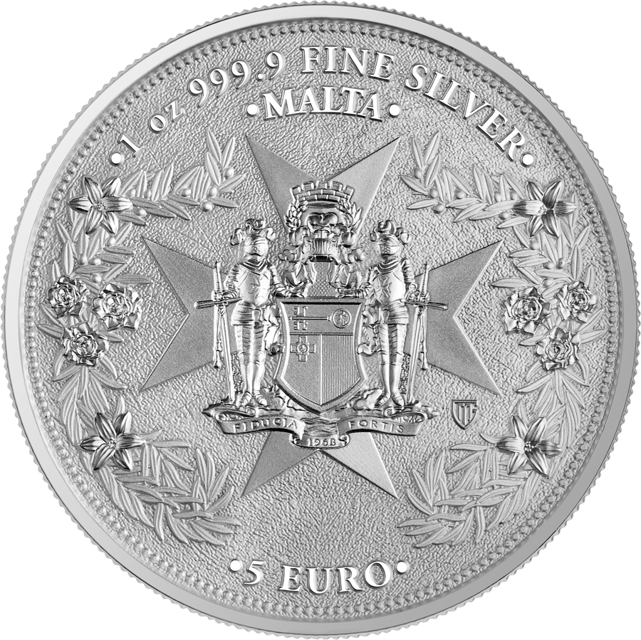 2026 Malta Golden Eagle 5 Euro 1 oz Silver BU