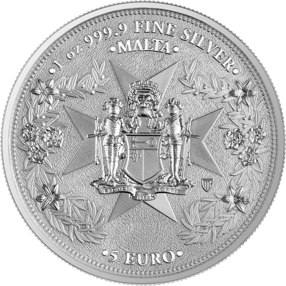 2026 Malta Golden Eagle 5 Euro 1 oz Silver BU