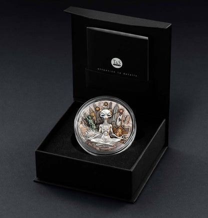 2026 $5 Niue The Darkest Hour 2 oz 999.9 Ag