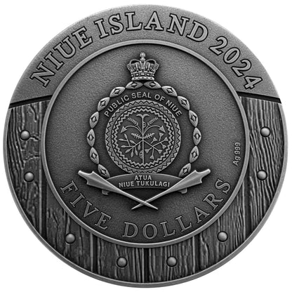 2024 $5 Nuie Island Barbarian