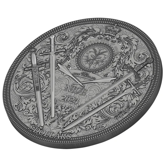 2024 $5 Niue Excalibur
