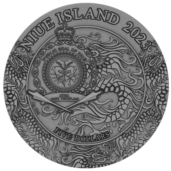 2023 $5 Niue Island Zhang Fei