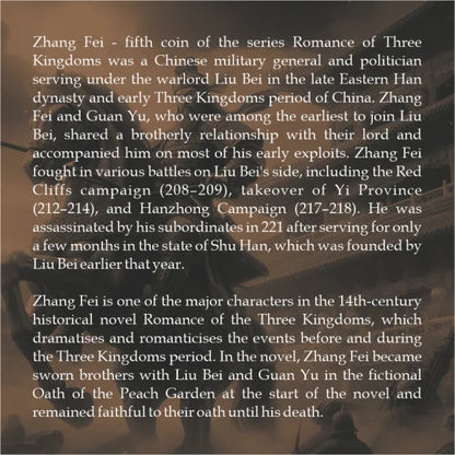 2023 $5 Niue Island Zhang Fei