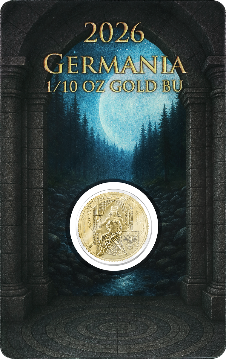 2026 Lady Germania 1/10 oz 999.9 Au