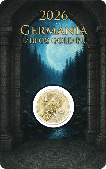 2026 Lady Germania 1/10 oz 999.9 Au