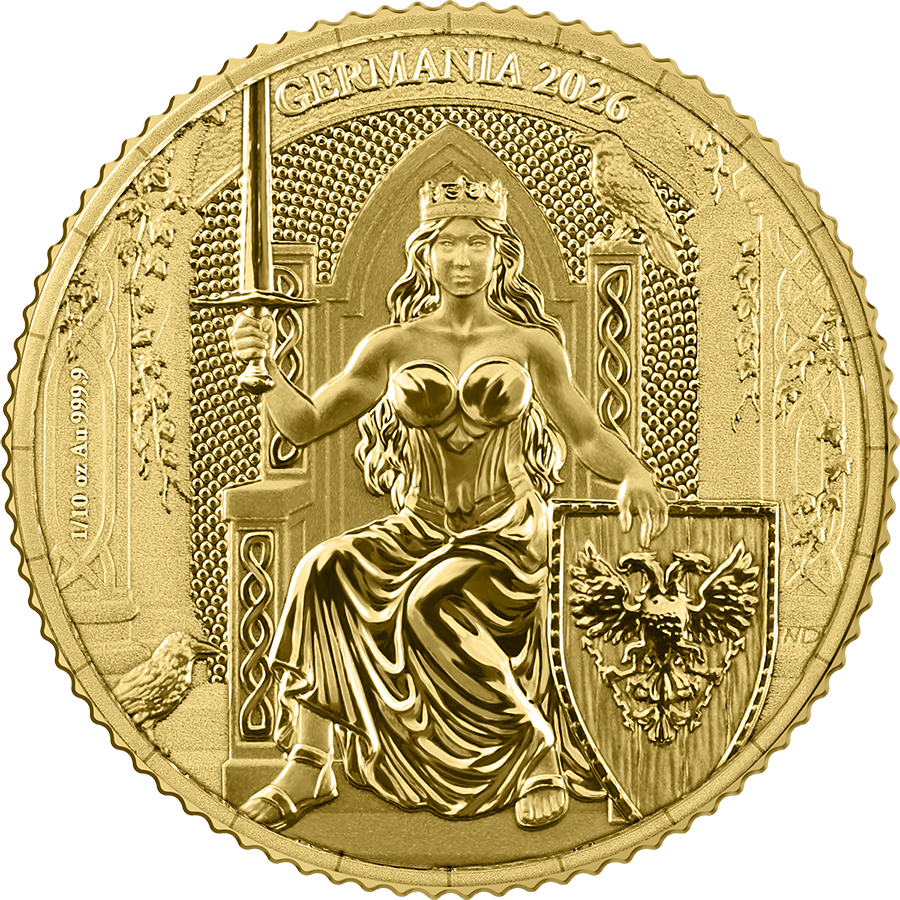 2026 Lady Germania 1/10 oz 999.9 Au