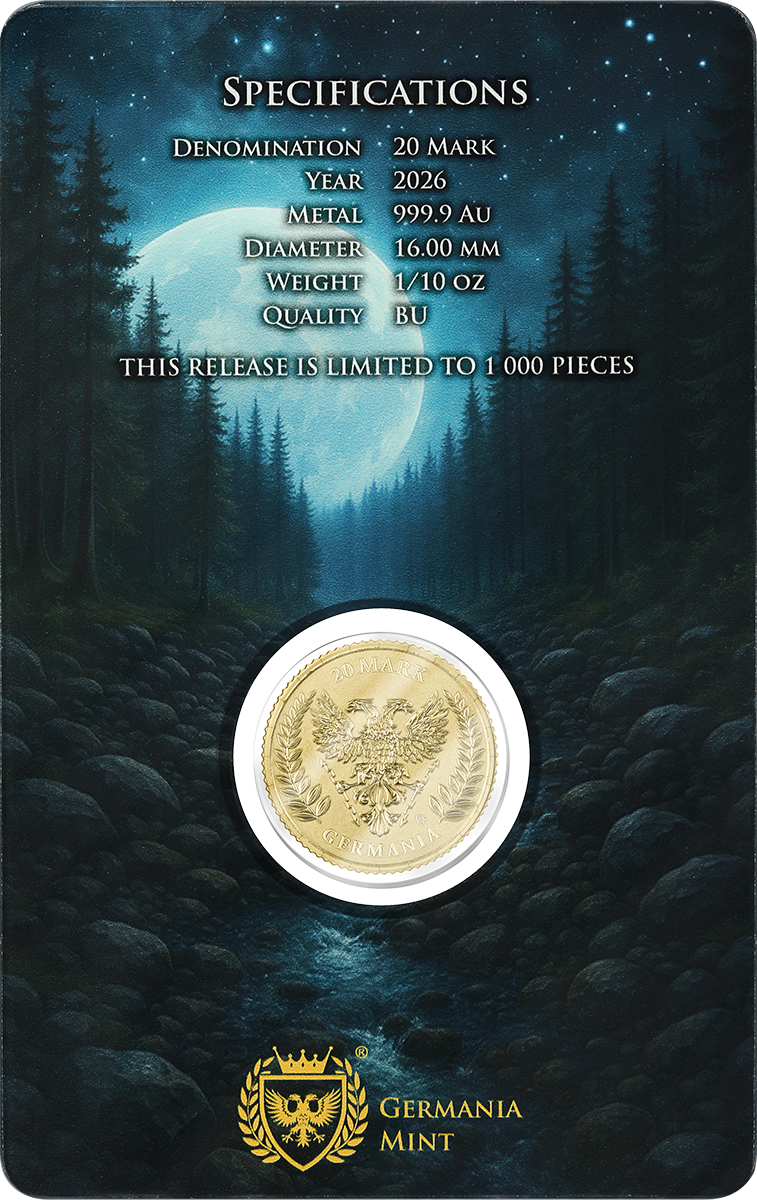 2026 Lady Germania 1/10 oz 999.9 Au