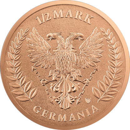 2026 Germania 1/2 oz Copper Bullion