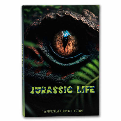 2026 Liberia Velociraptor Jurassic Life Ag999 1oz UHR