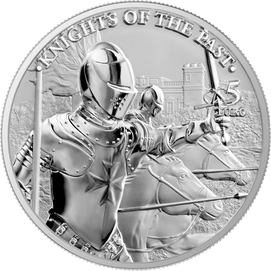 2021 Knights of The Past 1oz 999.9 Ag