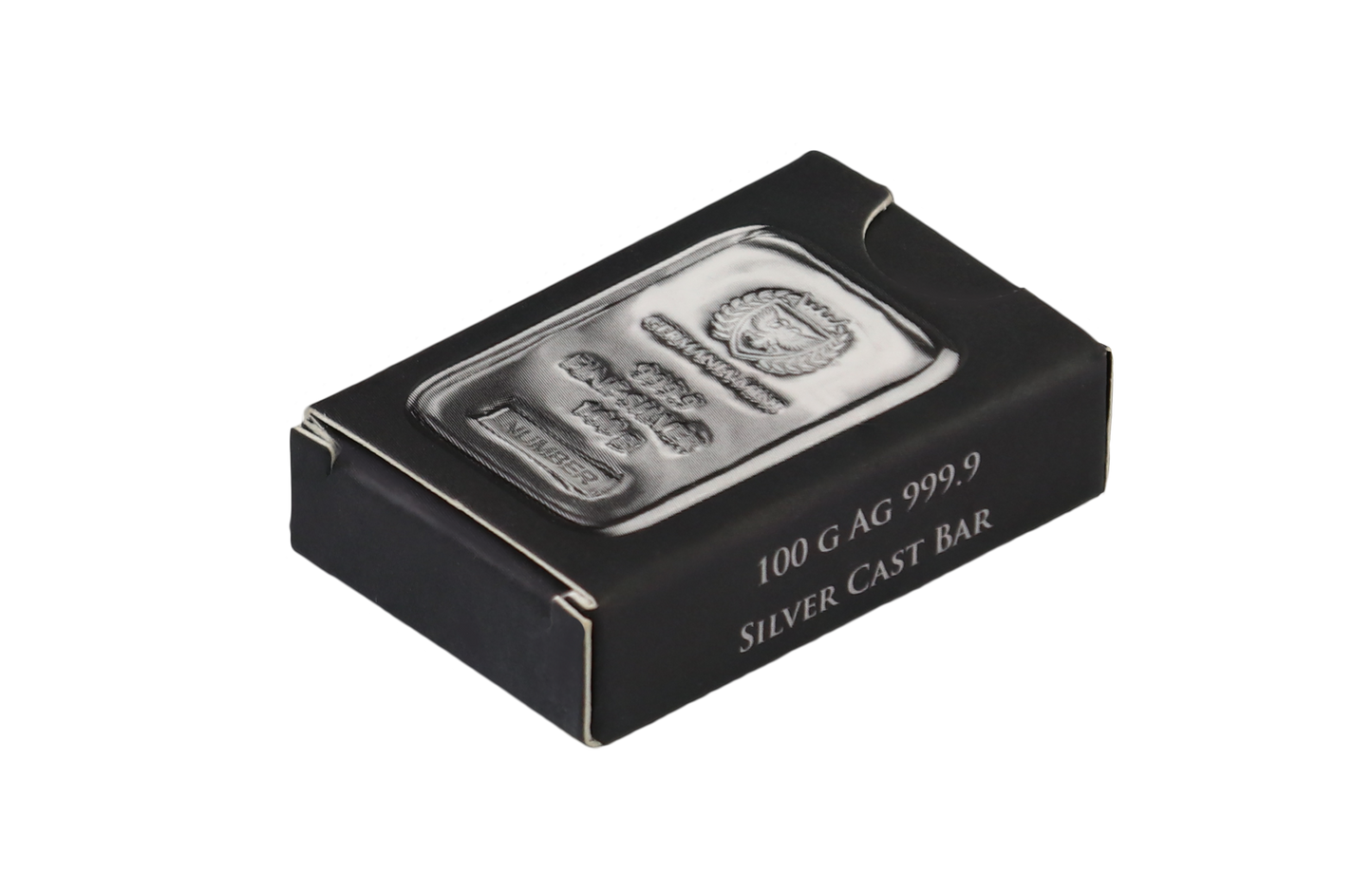 Germania Mint 100g ag9999 cast bar