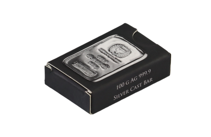Germania Mint 100g ag9999 cast bar