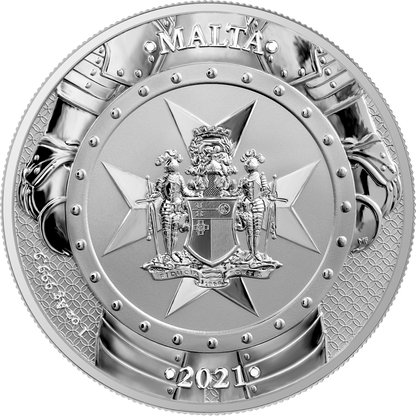 2021 Knights of The Past 1oz 999.9 Ag