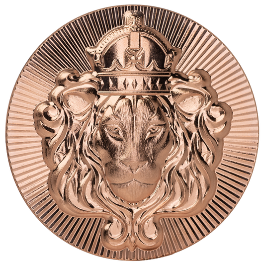 Scottsdale Lion Stacker® 1 oz Copper Round