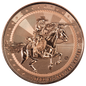 Scottsdale Mint 1 AVDP oz Copper Rifleman Round – .999 Fine Copper