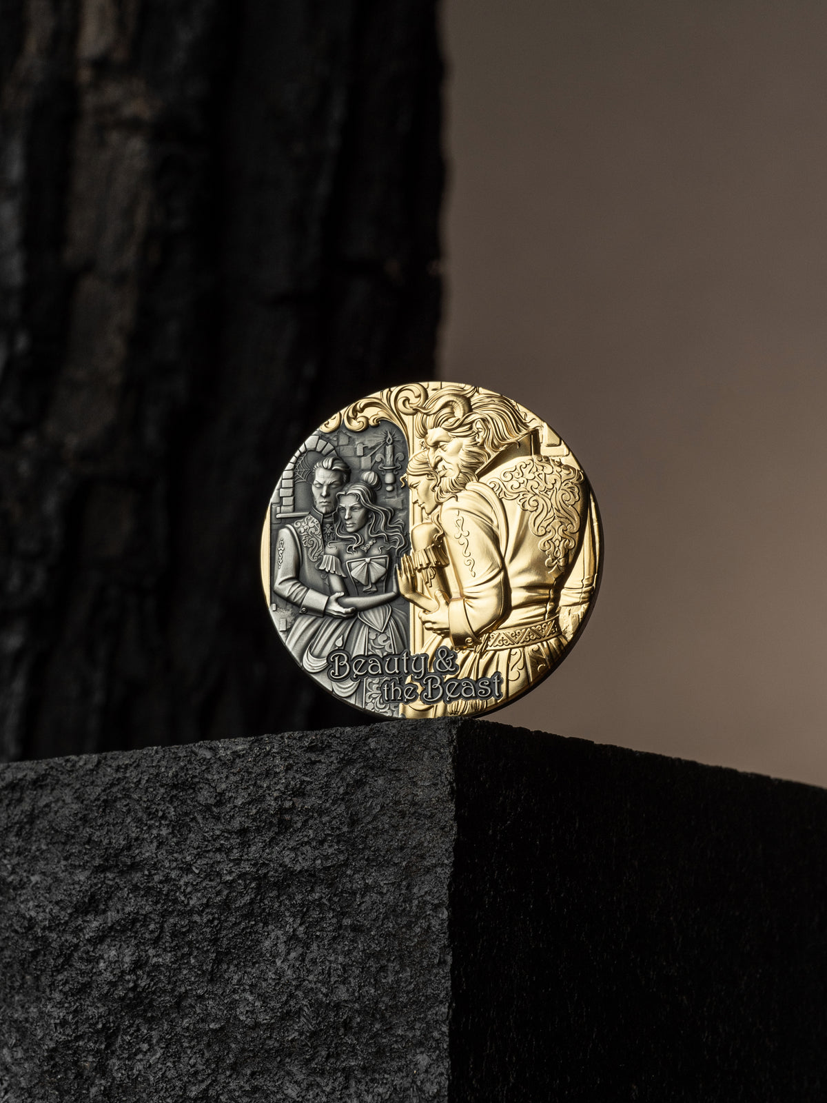 2024 Beauty and the Beast 2 oz 999.9 Ag