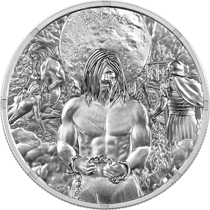 2026 Bödvar Saga: Loss 1 oz Silver BU