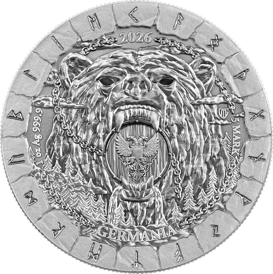 2026 Bödvar Saga: Loss 1 oz Silver BU