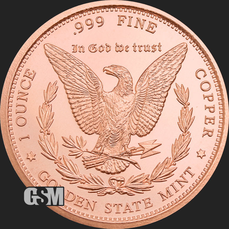 1 oz Morgan Copper Round