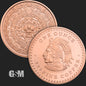 1 oz Aztec Calendar Copper Round