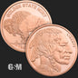 1 oz Buffalo Copper Round
