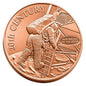 1 oz. Highland Mint Copper Round .999 Fine - Man on the Moon -