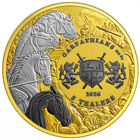 Sold Out 2026 Black Horse 1oz .999 Fine Silver