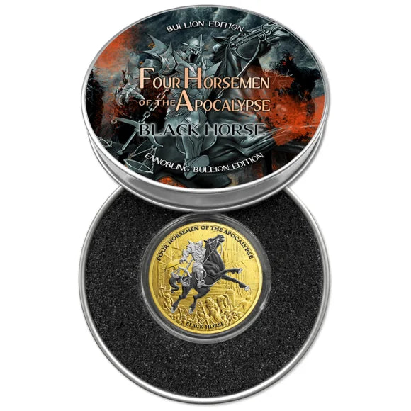 Sold Out 2026 Black Horse 1oz .999 Fine Silver