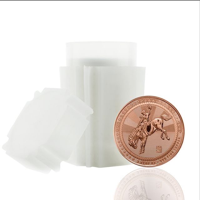 Scottsdale Cowboy with 250th Privy 1 oz Copper Round