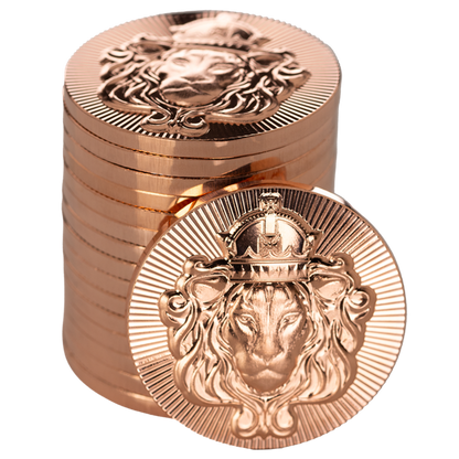 Scottsdale Lion Stacker® 1 oz Copper Round
