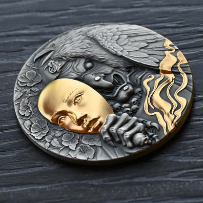 2023 $5 Niue Behing The Mask 2 oz 999.9 Ag