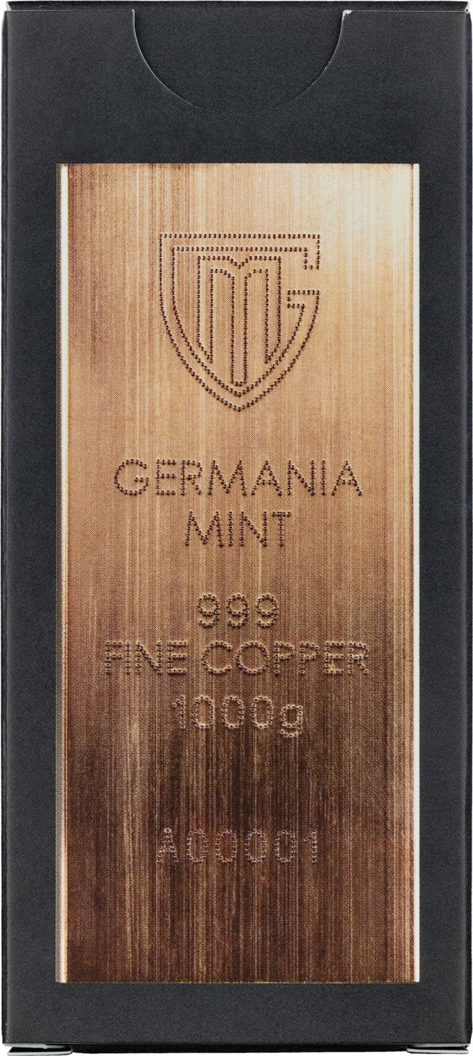 2026 Germania Copper Raw Bar 1000 g