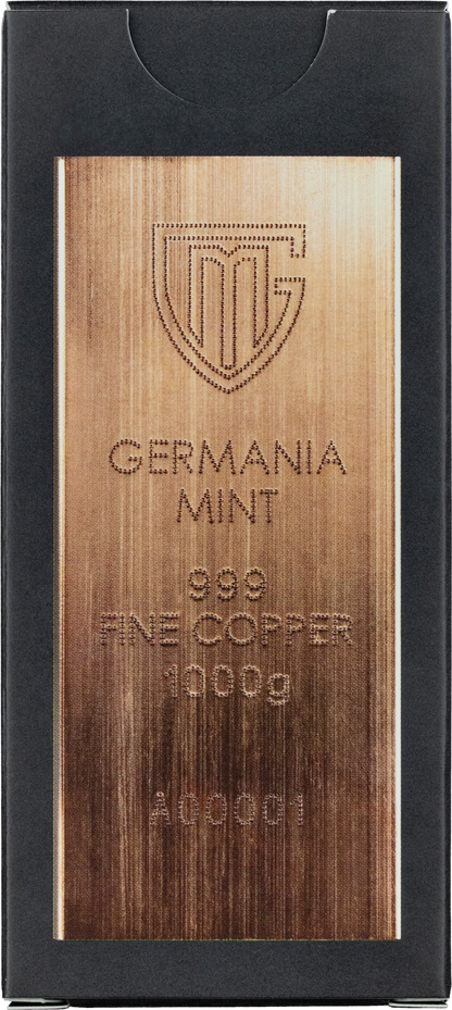 2026 Germania Copper Raw Bar 1000 g