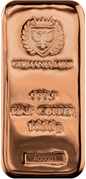 2022 Germania Copper Cast Bar 1000 g