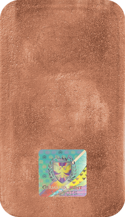 2023 Germania Copper Cast Bar 10 oz