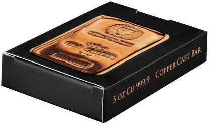 2023 Germania Copper Cast Bar 5 oz