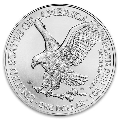 US Mint $1 American Silver Eagle Coin 1 oz BU (Random Year)