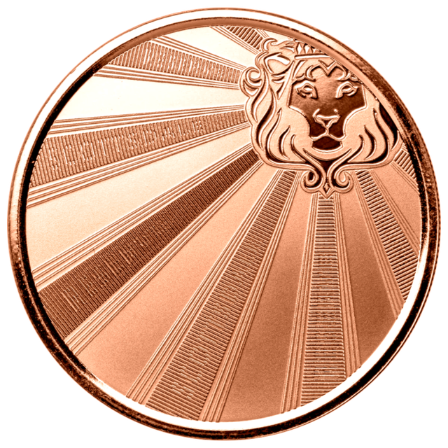 Scottsdale Reserve 1 AVDP oz Copper .999 Fine Round