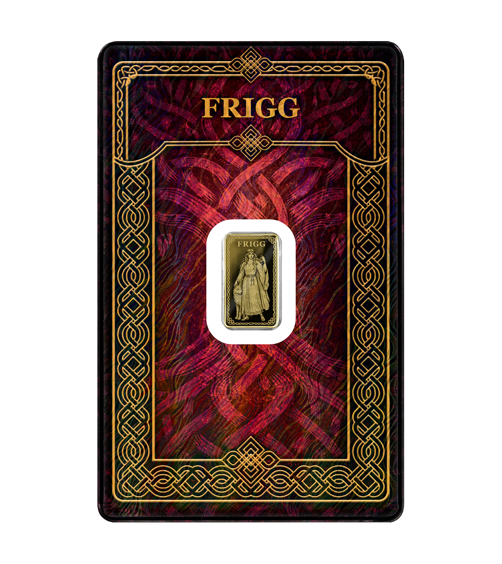 Gods of Germania - Frigg 1/100th oz 999.9 Gold